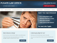 Tablet Screenshot of fugatelaw.com